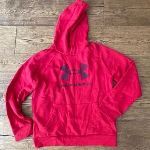 NWT Boys Under Armour Rival Hoodie